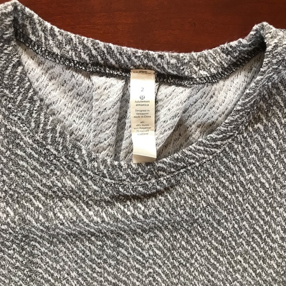Lululemon Rush Hour Long Sleeve Hazy Heather - Picture 6 of 8